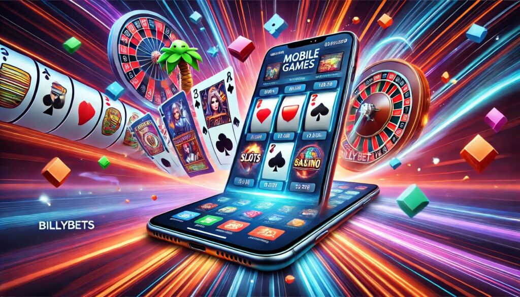 Παιχνίδια για κινητά στο Billybets online casino